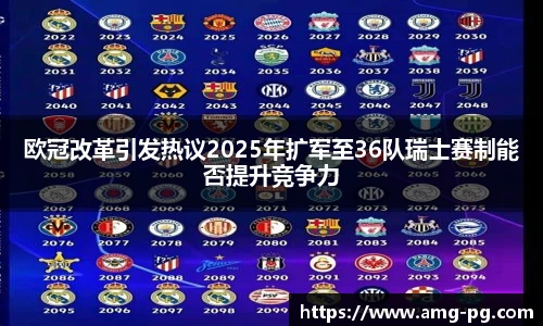 欧冠改革引发热议2025年扩军至36队瑞士赛制能否提升竞争力
